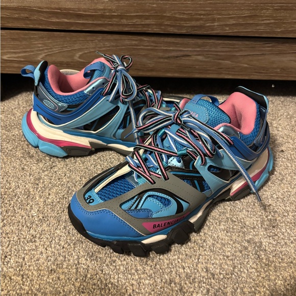 Balenciaga Multicolor Track Sneakers - Picture 1 of 8